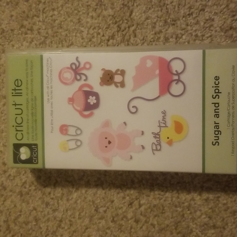 Cricut Cartridge Sugar and Spice.